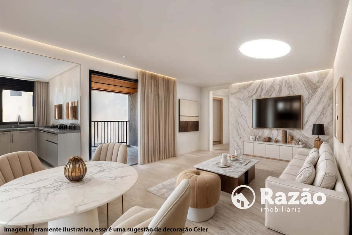 EXCELENTE APARTAMENTO COM 3 SUÍTES - NOVO - ÁREA TOTAL 158,40m² - ÁGUA VERDE - REF 5973 — foto principal