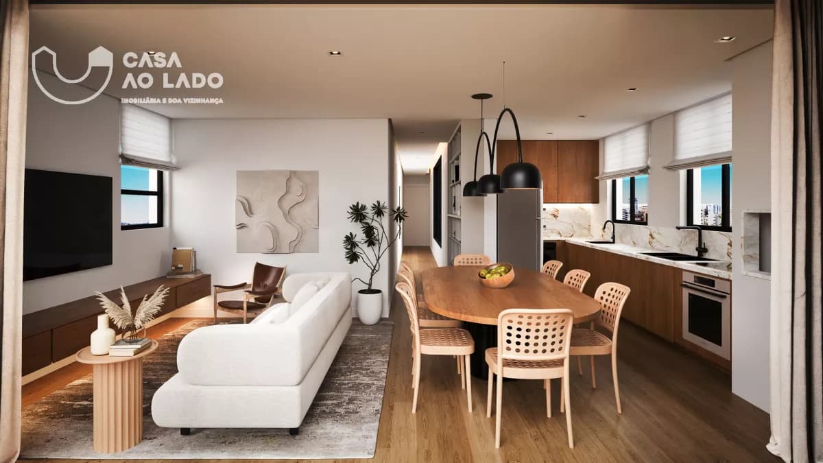 Apartamento 87m² com 2 suítes no Vila Izabel - Curitiba/PR
