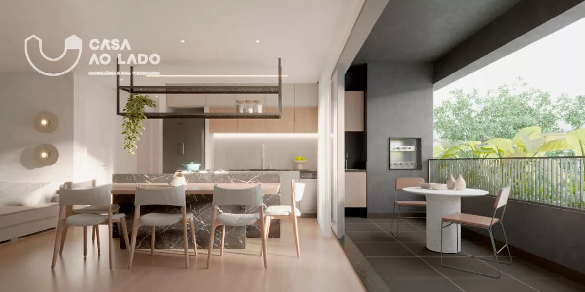 Apartamento 82m² com 3 quartos - Boa Vista - Curitiba/PR