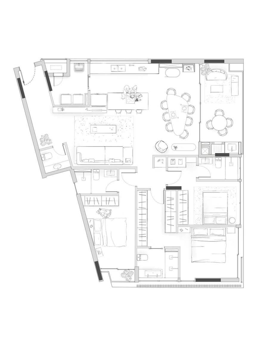 Apartamento 03 quartos no Bairro Batel