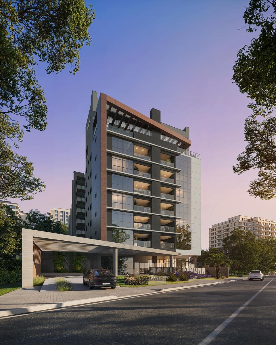 Apartamento com 3 suítes - Ahú