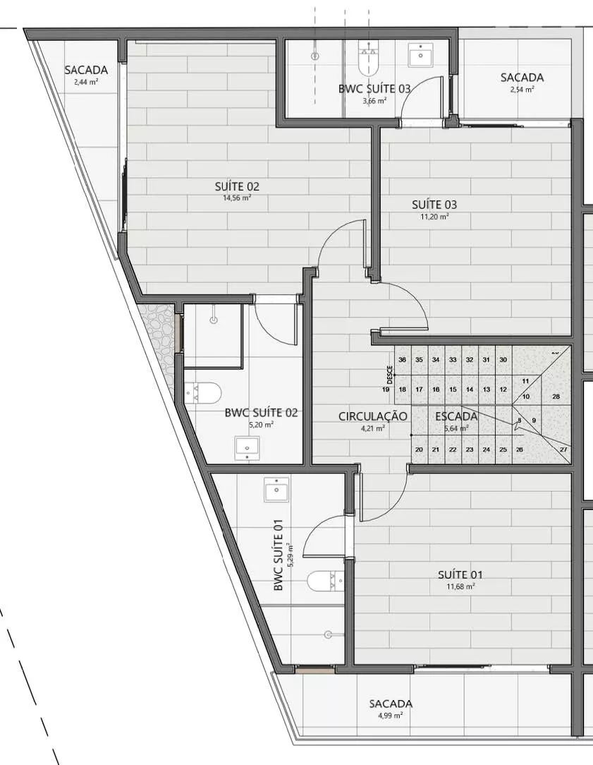 Sobrado no Santa Felicidade de 163,00 m² com 3 quartos - 93869.002-KD