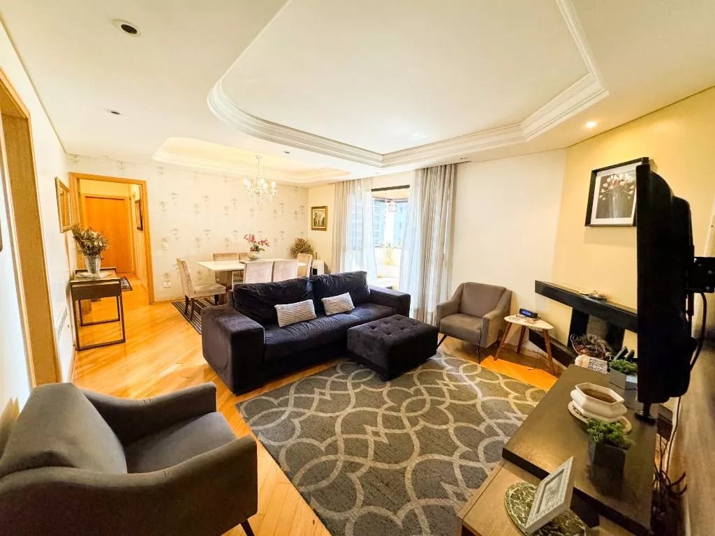 Apartamento com 4 dormitórios à venda, 118 m² por R$ 1.100.000,00 - Bigorrilho - Curitiba/PR