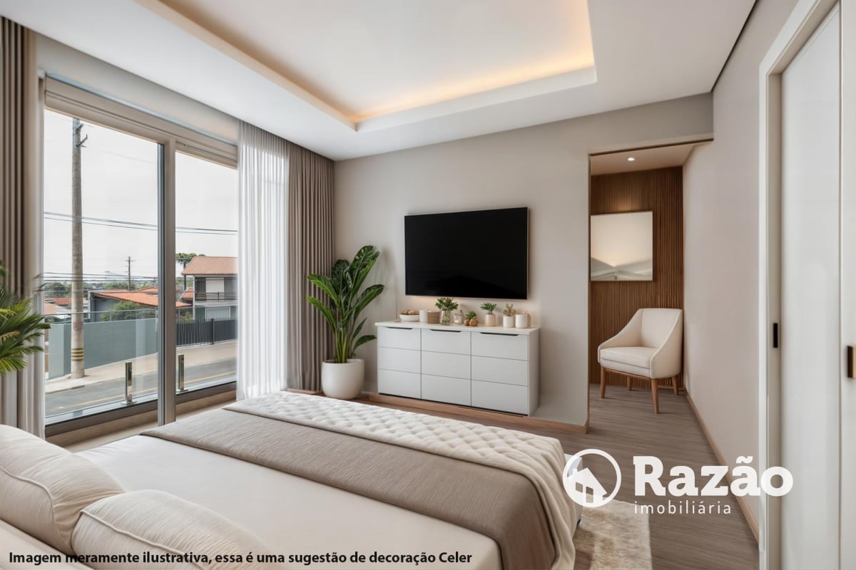 SOBRADO COM 3 SUÍTES - ÁREA TOTAL 184,90m² - SANTA FELICIDADE - REF 5997