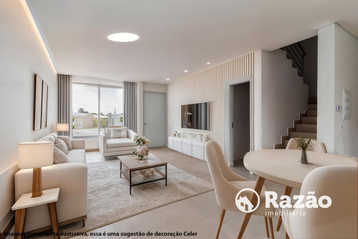 SOBRADO COM 3 SUÍTES - ÁREA TOTAL 184,90m² - SANTA FELICIDADE - REF 5997