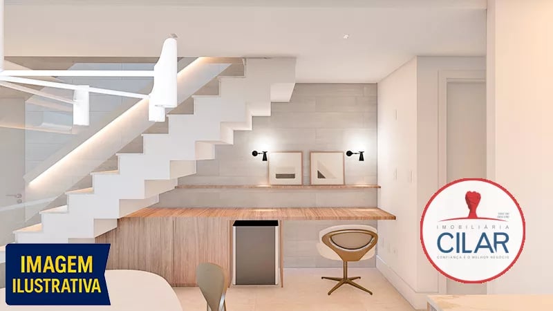 Imobiliária Cilar Vende Apartamento Duplex, 2 Suítes, 3 vagas, no Batel com 205,79m², Ref. 100836.001-CILAR
