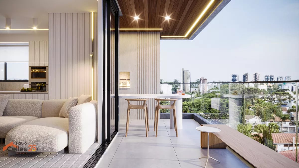 Aura Cabral Apartamento à venda com 134 m² no Cabral
