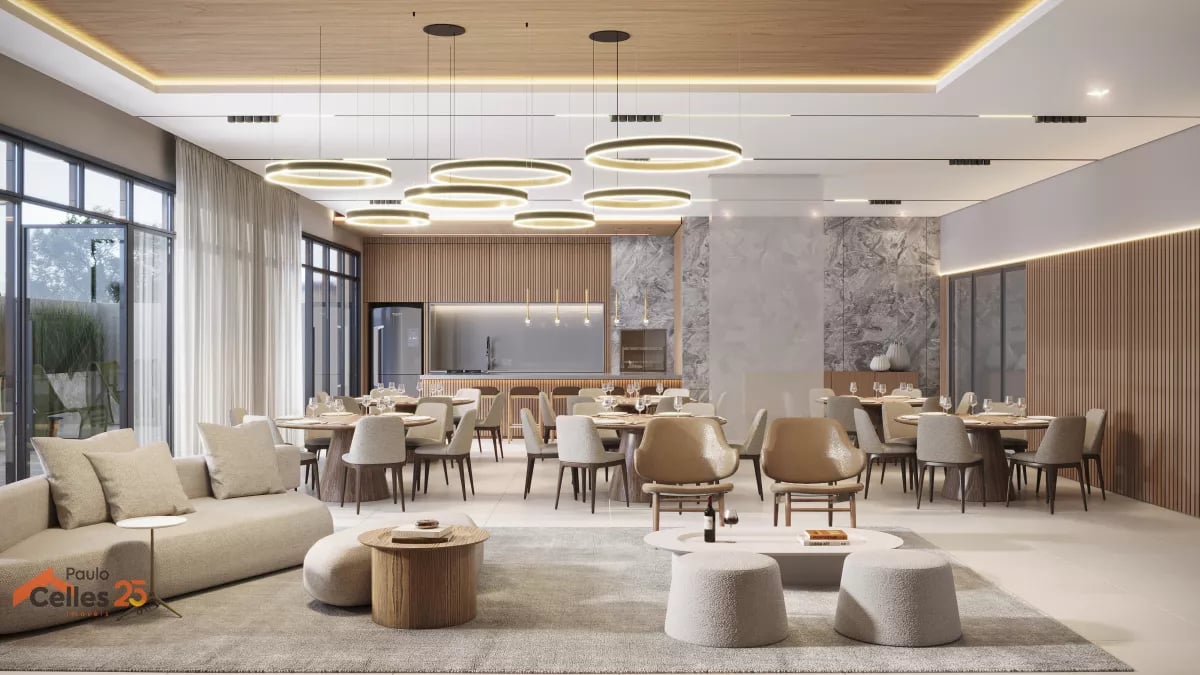 Aura Cabral Apartamento à venda com 134 m² no Cabral