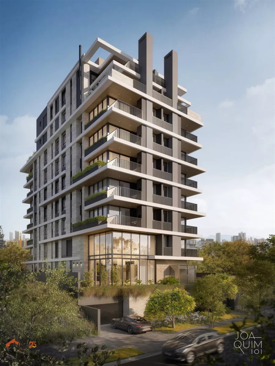 Joaquim 101 Apartamento à venda no Bigorrilho com 91 m² e 2 suítes