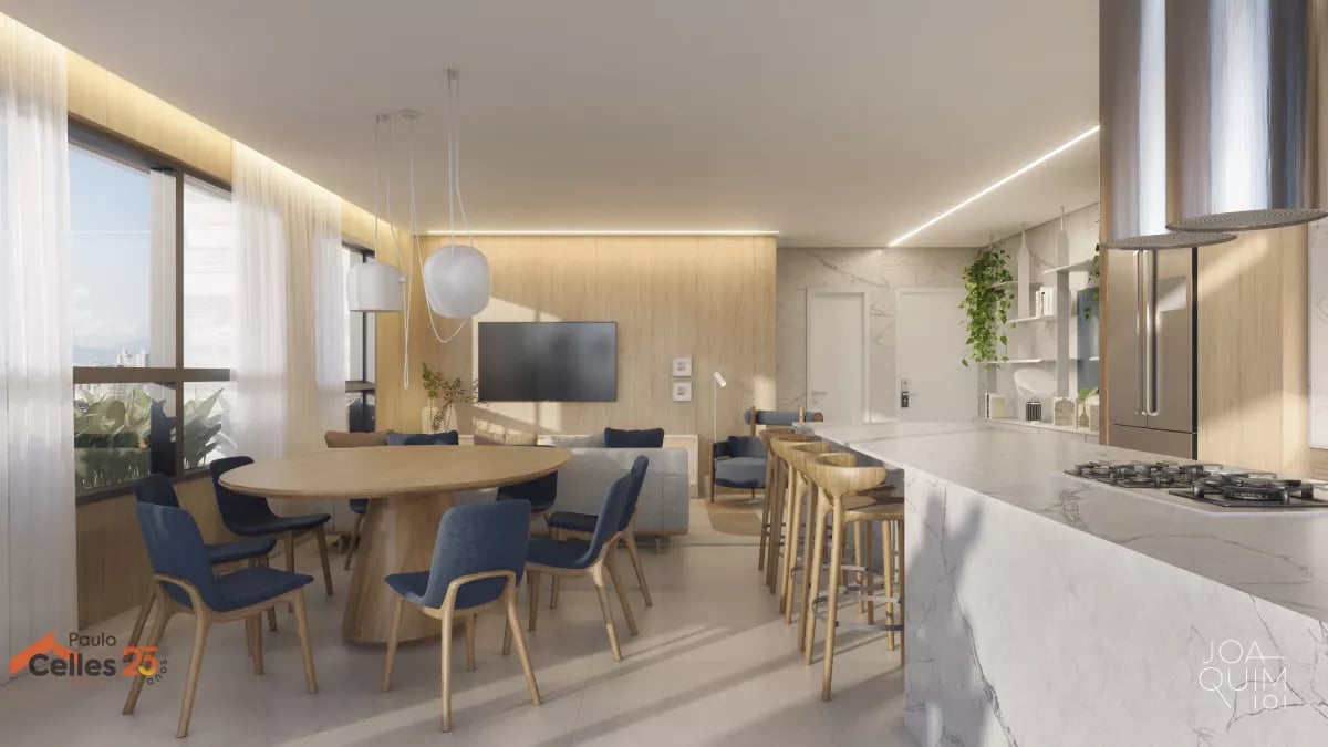 Joaquim 101 Apartamento à venda no Bigorrilho com 91 m² e 2 suítes