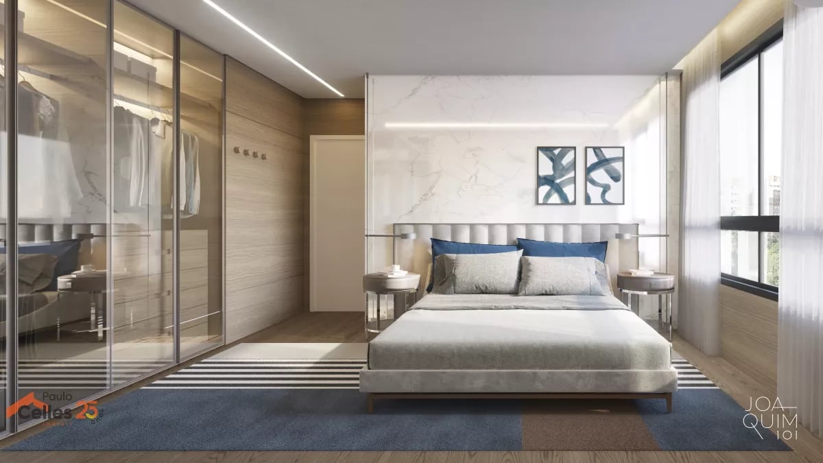 Joaquim 101 Apartamento à venda no Bigorrilho com 91 m² e 2 suítes