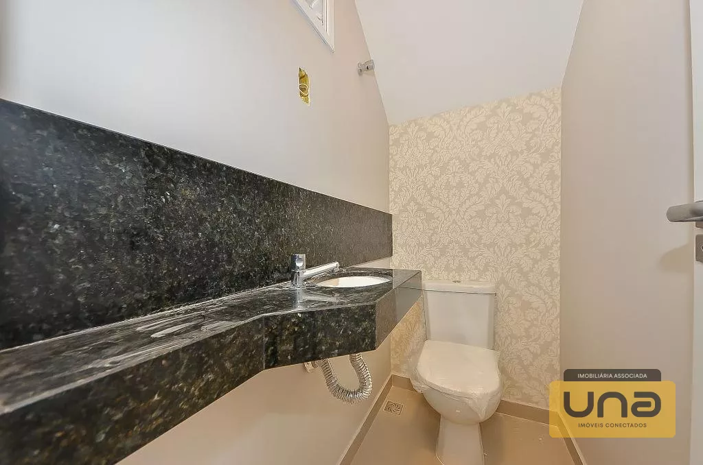 Sobrado novo, pronto p/ morar, c/3 garagens, pontos p/ ar condicionado, churrasqueira, 3 quartos (suíte) 112 m²-R$ 750.000-Cotolengo/Campo Comprido