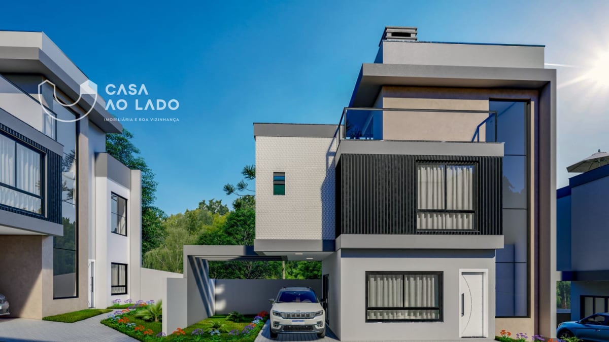 Sobrado 177m² com 3 suítes - Seminário - Curitiba/PR