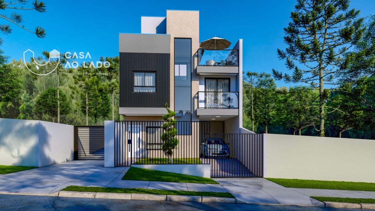 Sobrado 177m² com 3 suítes - Seminário - Curitiba/PR