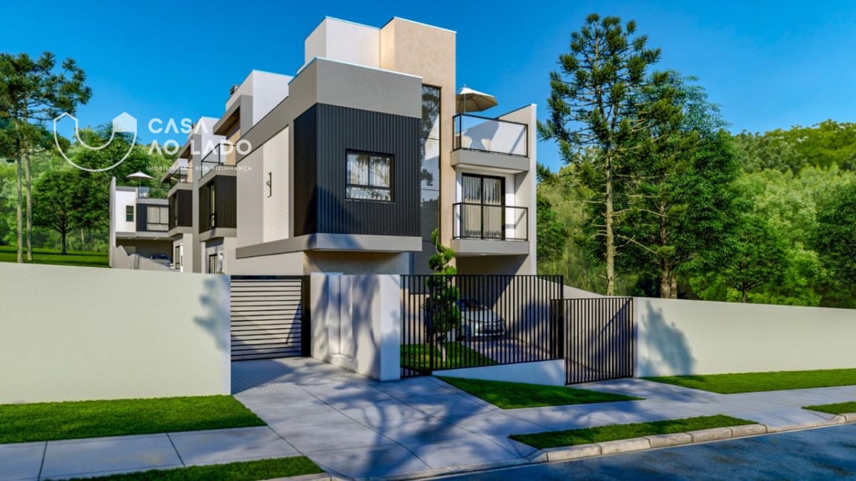 Sobrado 177m² com 3 suítes - Seminário - Curitiba/PR