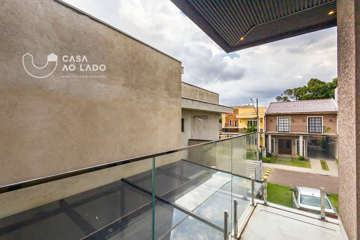 Casa nova com 4 vagas, hidromassagem, espaço gourmet, suíte com closet e home office no Umbará, Curitiba