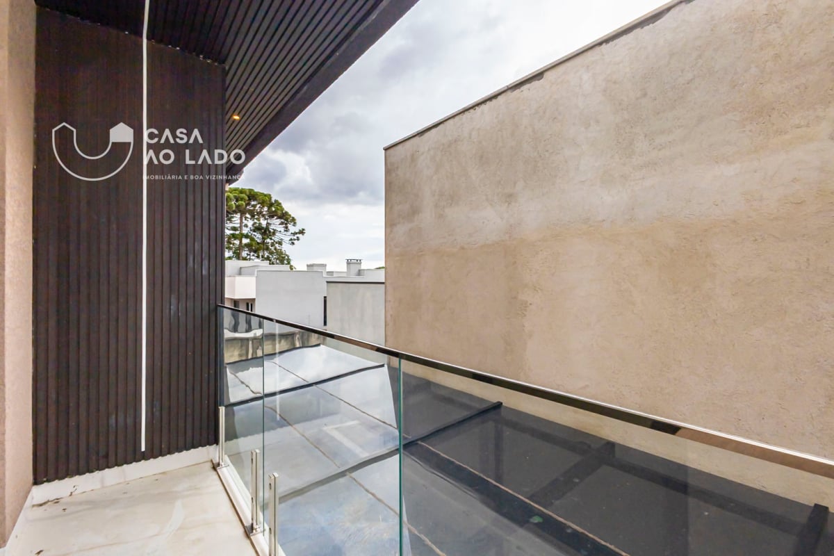 Casa nova com 4 vagas, hidromassagem, espaço gourmet, suíte com closet e home office no Umbará, Curitiba