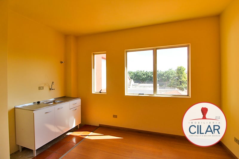 Apartamento 1 quarto com vaga, face leste, no Alto da Rua XV em Curitiba