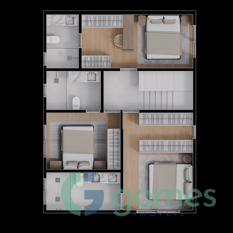 Sobrado com 3 dormitórios à venda com 152,06m² no MÓRA RESIDENCIAL Vila Guaira
