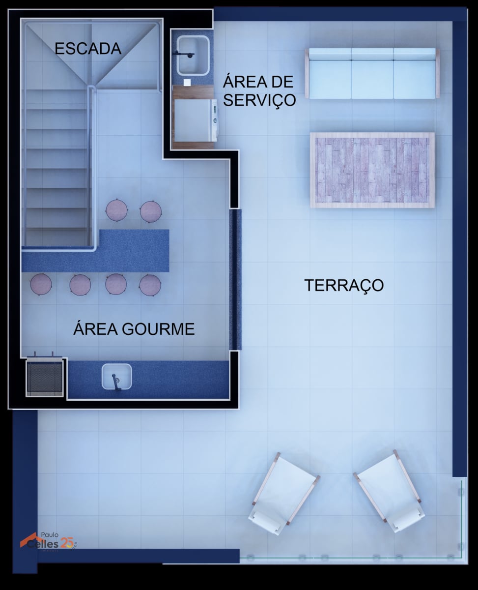 Venda Sobrado em Condomínio 2 Quartos Pilarzinho Curitiba