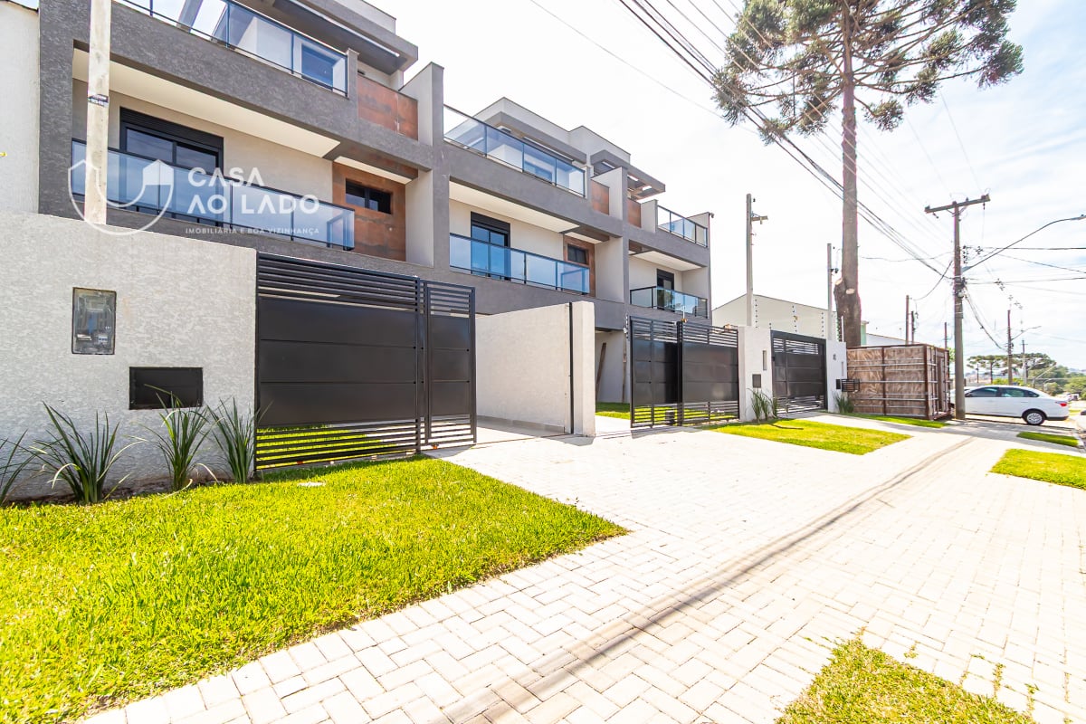 Casa espaçosa com 2 suítes e varanda gourmet no Boqueirão, Curitiba