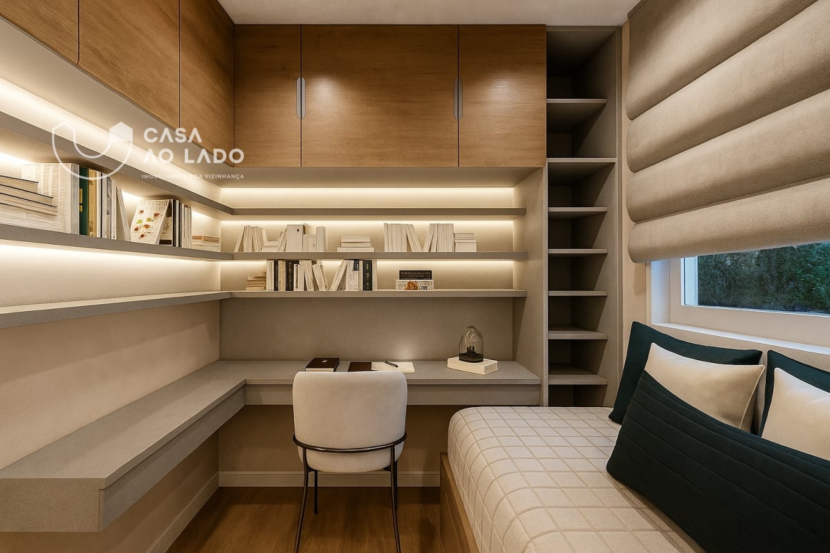 Casa espaçosa com 2 suítes e varanda gourmet no Boqueirão, Curitiba