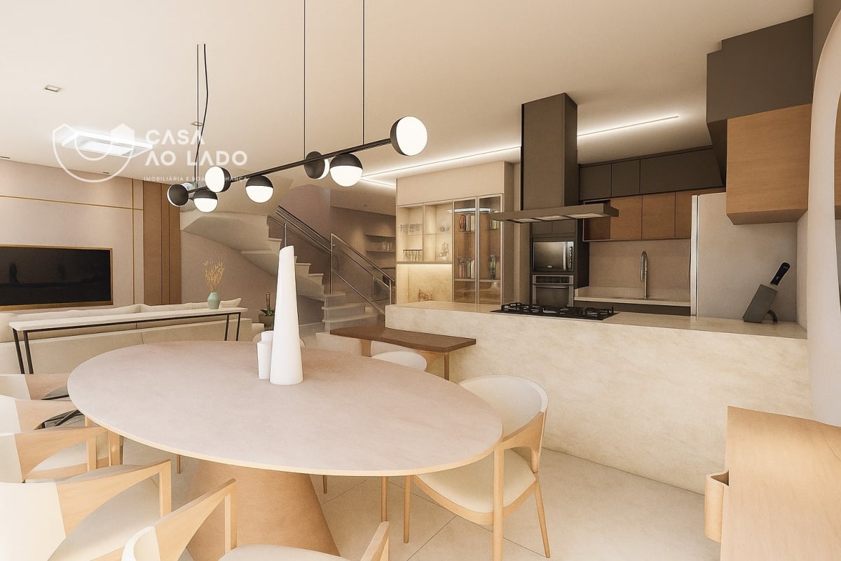 Casa espaçosa com 2 suítes e varanda gourmet no Boqueirão, Curitiba