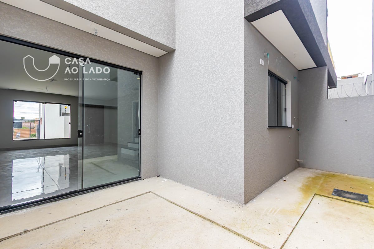 Sobrado 132m² com 3 quartos no Pinheirinho - Curitiba/PR