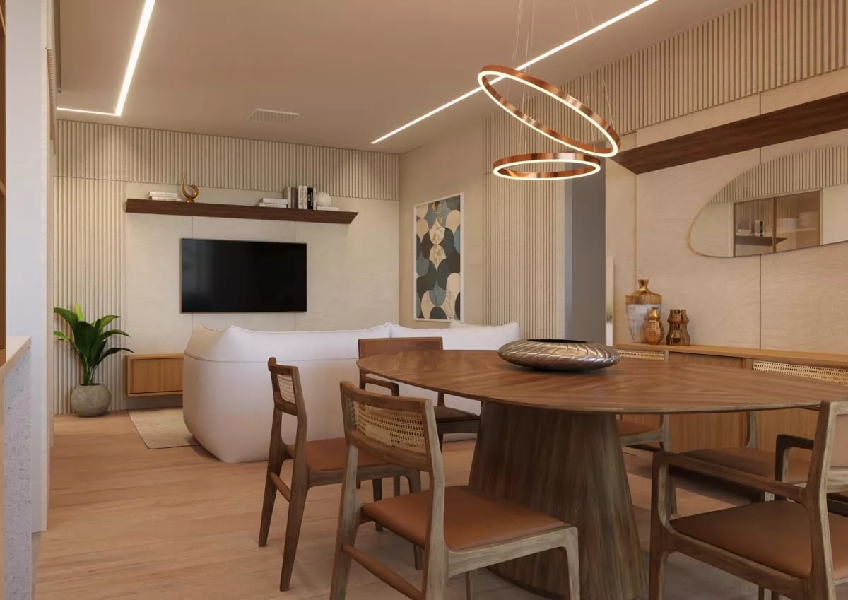 Apartamento 3 suítes e 2 vagas de garagem no bairro Juvevê