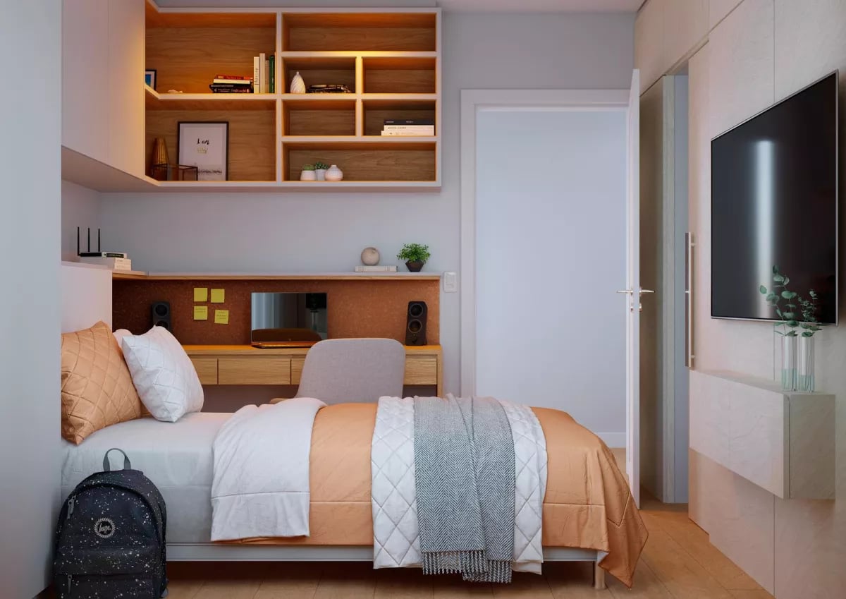 Apartamento 3 suítes e 2 vagas de garagem no bairro Juvevê
