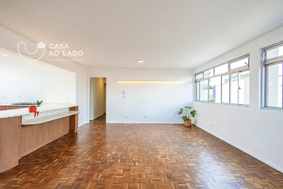 Apartamento Retrofit 130m² com 3 quartos no Batel - Curitiba/PR